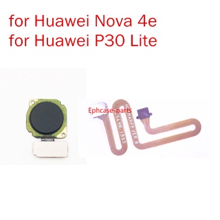 Epcph- BP-Huawei P30 Lite/ Nova 4E เครื่องสแกนลายนิ้วมือ เซนเซอร์เชื่อมต่อ ปุ่มโฮม คีย์ทัช ID สายแพร