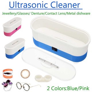 สินค้า เครื่องทำความสะอาดอัลตราโซนิก Ultrasonic Eyeglass Glasses Cleaner เครื่องทำความสะอาดแว่นตา Cleaning Watch Ring Jewelry Cleaners Machine