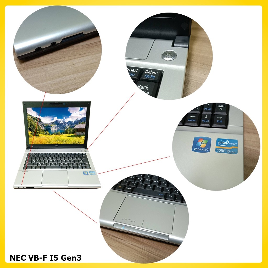 โน๊ตบุ๊คมือสอง-notebook-nec-i5-gen3-ram-4gb-จอ-13-นิ้ว