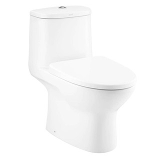 Sanitary ware 1-PIECE TOILET C1053 3/4.5LITRE WHITE sanitary ware toilet สุขภัณฑ์นั่งราบ สุขภัณฑ์ 1 ชิ้น COTTO C1053 3/4