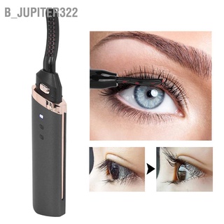❣️❣️ Black Electric Eyelash Curler Long‑Lasting Heated USB Charge Perming Tool