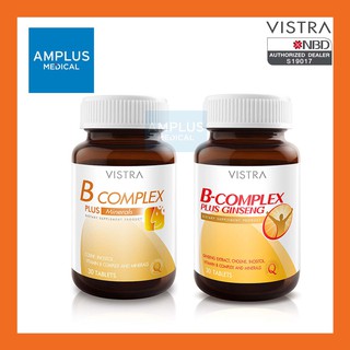 🔥🔥ลดล้างสต็อก🔥🔥VISTRA B Complex Plus Minerals Mineral // Ginseng