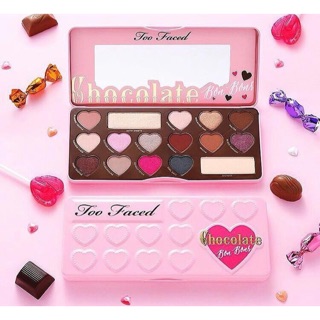 Too Faced Chocolate Bon Bons Eyeshadow Palette แท้ 💯 พาเลทแต่งตารูปหัวใจ กลิ่นหอมช๊อคโกแล๊ต