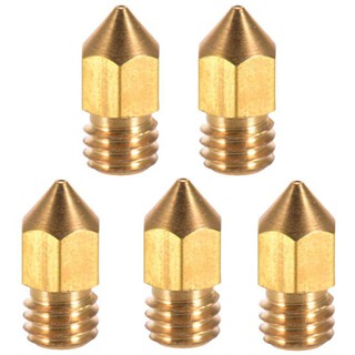 ภาพขนาดย่อของสินค้า1.75 Nozzle brass Creality 0.2,0.3,0.4,0.5,0.6,0.8,1.0,1.2 mm.