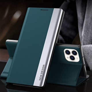 เคสโทรศัพท์มือถือหนัง PU ฝาพับ กันกระแทก เป็นมิตรกับผิวหนัง สําหรับ iPhone 14 Pro Max 14 Plus