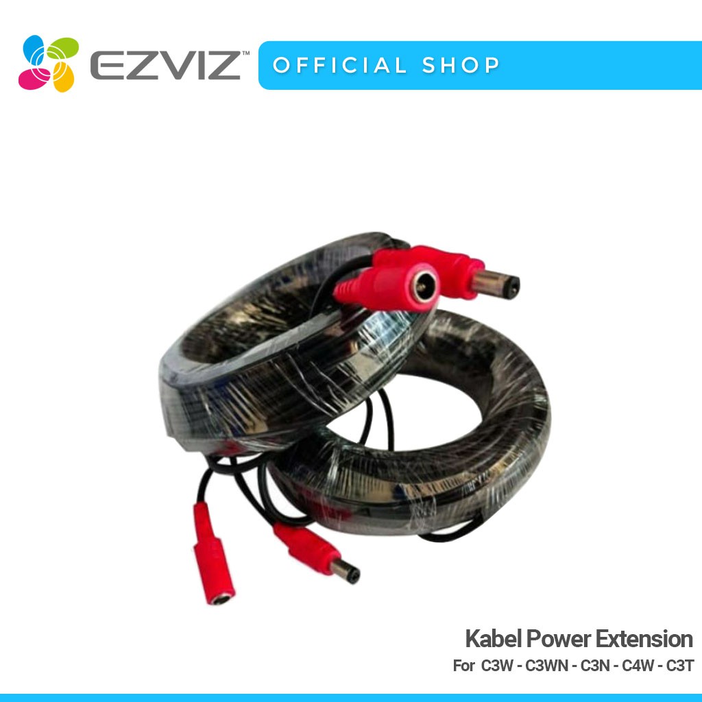 Ezviz Power Cable Female to Male 18m | Shopee Thailand