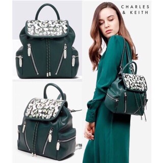 NEW ARRIVAL! CHARLES &amp; KEITH MESH DETAIL BACKPACK