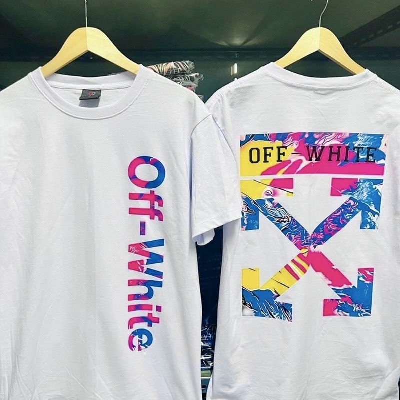 เสื้อยืด-off-white-สีใหม่สวยกว่าเดิมหลายเท่า