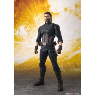 🎌 ลิขสิทธิ์​แท้​จาก​ญี่ปุ่น​ 🎌 Bandai S.H.Figuarts Avengers Infinity War Captain America Action Figure