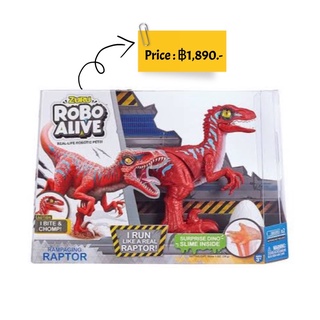 Robo Alive Rampaging Raptor Dinosaur Toy