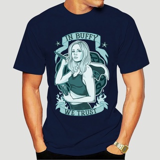 เสื้อยืดผ้าฝ้ายพิมพ์ลายขายดี เสื้อยืดคอกลม ผ้าฝ้าย พิมพ์ลาย Meme Buffy Vampire Slayer Cult TV Series 90 ปี สําหรับผู้ชาย