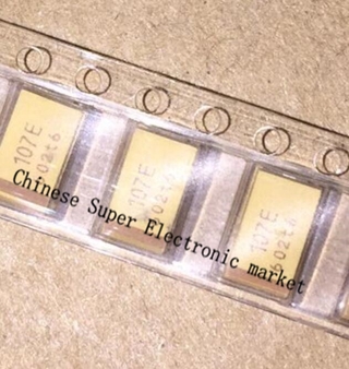 Shuxiang-Condensateurs 10pcs, Condensateur Tantalum, Type D