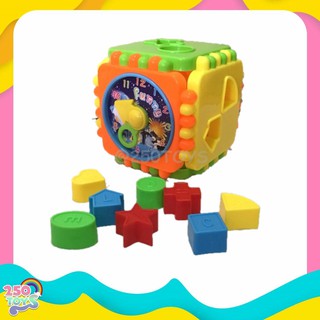 250TOYS ลูกเต๋านาฬิกาหยอดบล็อก funny block cube