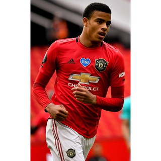 โปสเตอร์ เมสัน กรีนวู้ด Poster Mason Greenwood Manchester United MUFC แมนเชสเตอร์ยูไนเต็ด แมนยู รูปภาพ Red Devils ฟุตบอล