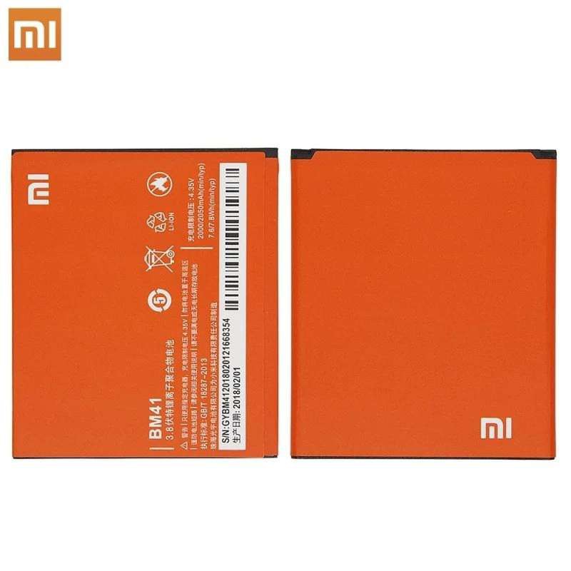 Xiao mi โทรศัพท์เดิมแบตเตอรี่ BM41 สำหรับ Xiao mi 2A สีแดง mi Hong mi ...