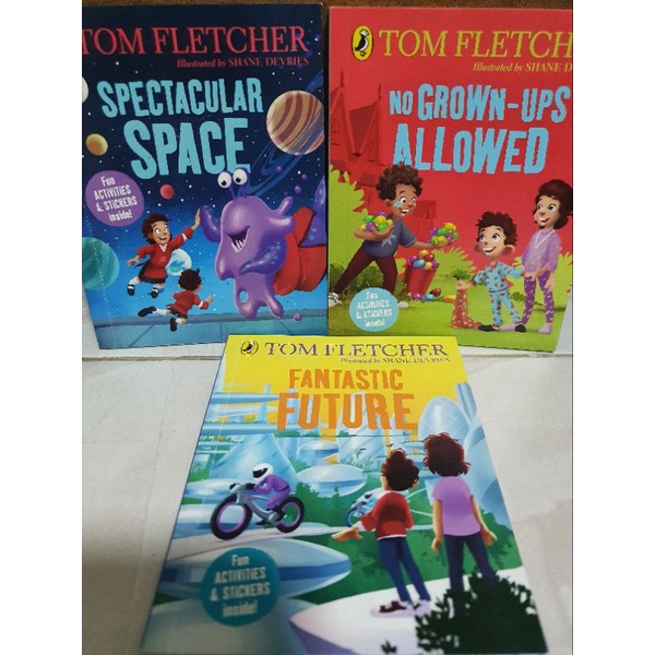 Tom Fletcher Fun Activities & Stickers inside by Shane Devries-B2 ...