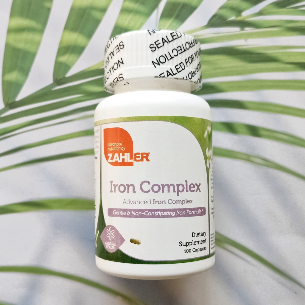 39% Sale!! EXP 03/2024 ธาตุเหล็ก Iron Complex Advanced Iron Complex 100 ...