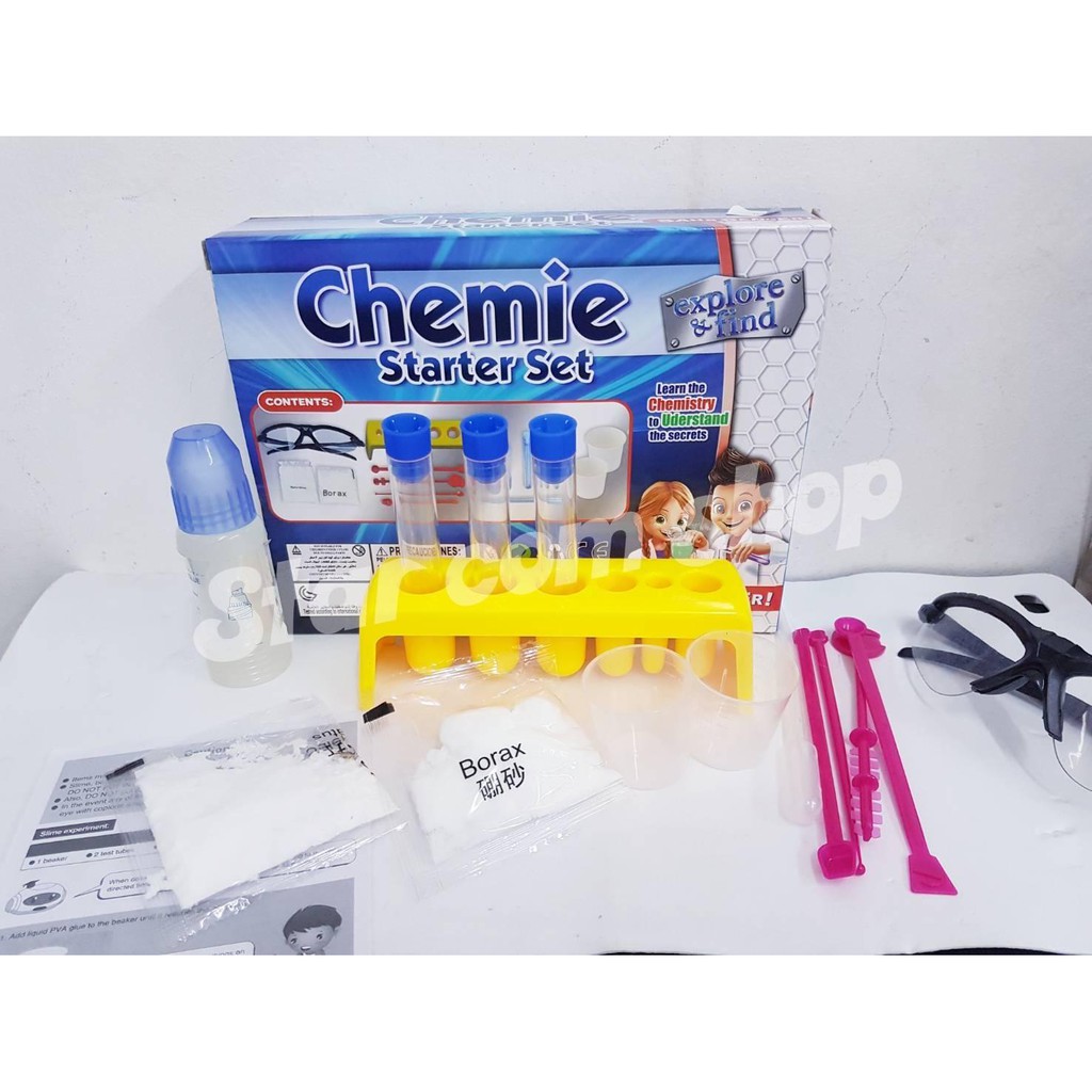 chemie-starter-set-แบบจำลองทางวิทยาศาสตร์-สอนการ-เริ่มต้นของการเป็นนักเคมี-เหมาะสำหรับสอนเด็ก-3-ปีขึ้นไป