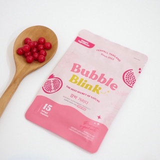 วิตามินแก้มใส Bubble Blink ลดสิว ปรับสภาพผิว บรรจุ 15 แคปซูล