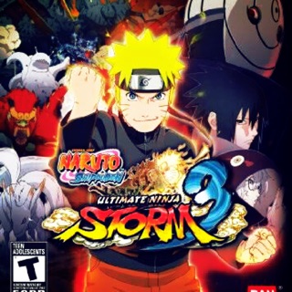 แผ่นเกมส์ naruto ultimate ninja storm 3 xbox 360