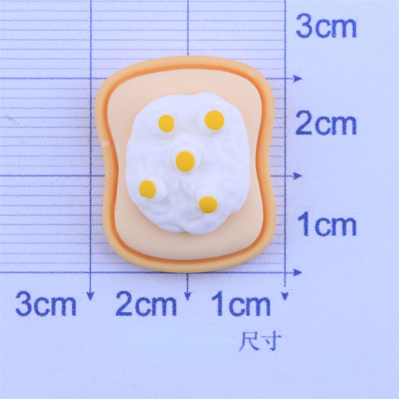 ภาพสินค้าโดนัท ขนมปังปิ้ง เรซิน ด้านหลังแบน สําหรับตกแต่งสมุดภาพ ถ้วยน้ํา โทรศัพท์ Diy 5 ชิ้น/แพ็ค จากร้าน al2.th บน Shopee ภาพที่ 8