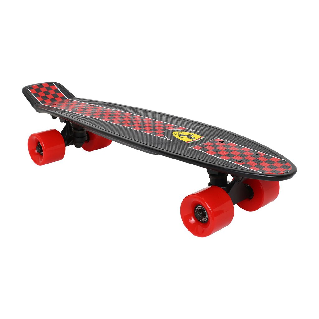 mesuca-ferrari-penny-skateboard-เฟอร์รารี่-สเก็ตบอร์ด-สีแดง-สีดำ