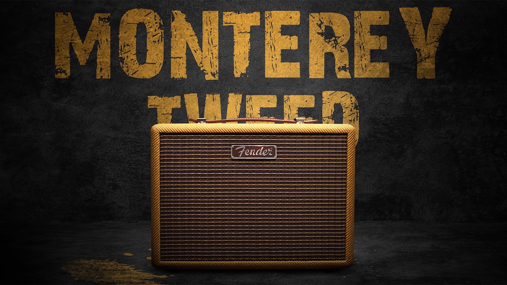 เกี่ยวกับสินค้า FENDER ลำโพง Monterey Tweed Bluetooth Speaker - Yellow Mustard