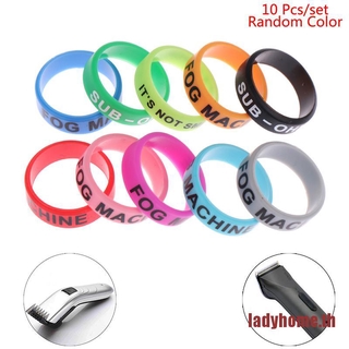 สินค้า Ladyhome ปัตตาเลี่ยนตัดผม ยางกันลื่น ขนาด 22 มม. สําหรับตกแต่ง 10 ชิ้น