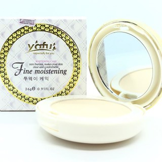 แป้ง YAFU Fine Moistening Whitening Cake