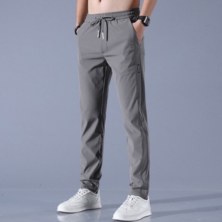 ภาพขนาดย่อของภาพหน้าปกสินค้าPants men's summer sports pants casual all-match long pants จากร้าน joyfuldzsw.th บน Shopee ภาพที่ 2