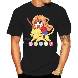 [100% Cotton] เสื้อยืด ผ้าฝ้าย พิมพ์ลาย Toradora Chibi สไตล์คลาสสิก สําหรับผู้ชาย