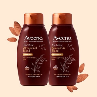 AVEENO® สูตรสำหรับผมแห้งชี้ฟู FRIZZ CALMING+ ALMOND OIL BLEND