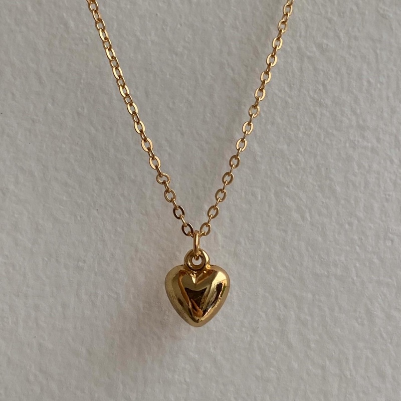 mini-heart-gold-14k-สร้อยจี้หัวใจมินิ