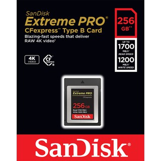 ภาพขนาดย่อของภาพหน้าปกสินค้าSandisk CFexpress Type B Extreme PRO Card จากร้าน neodigital บน Shopee ภาพที่ 7