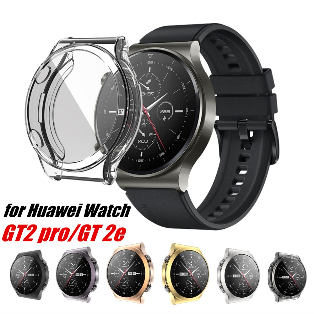 full-case-protection-silicone-frame-shell-case-cover-for-huawei-watch-gt-2e-tpu-shockproof-for-huawei-watch-gt-2pro-smart-watch