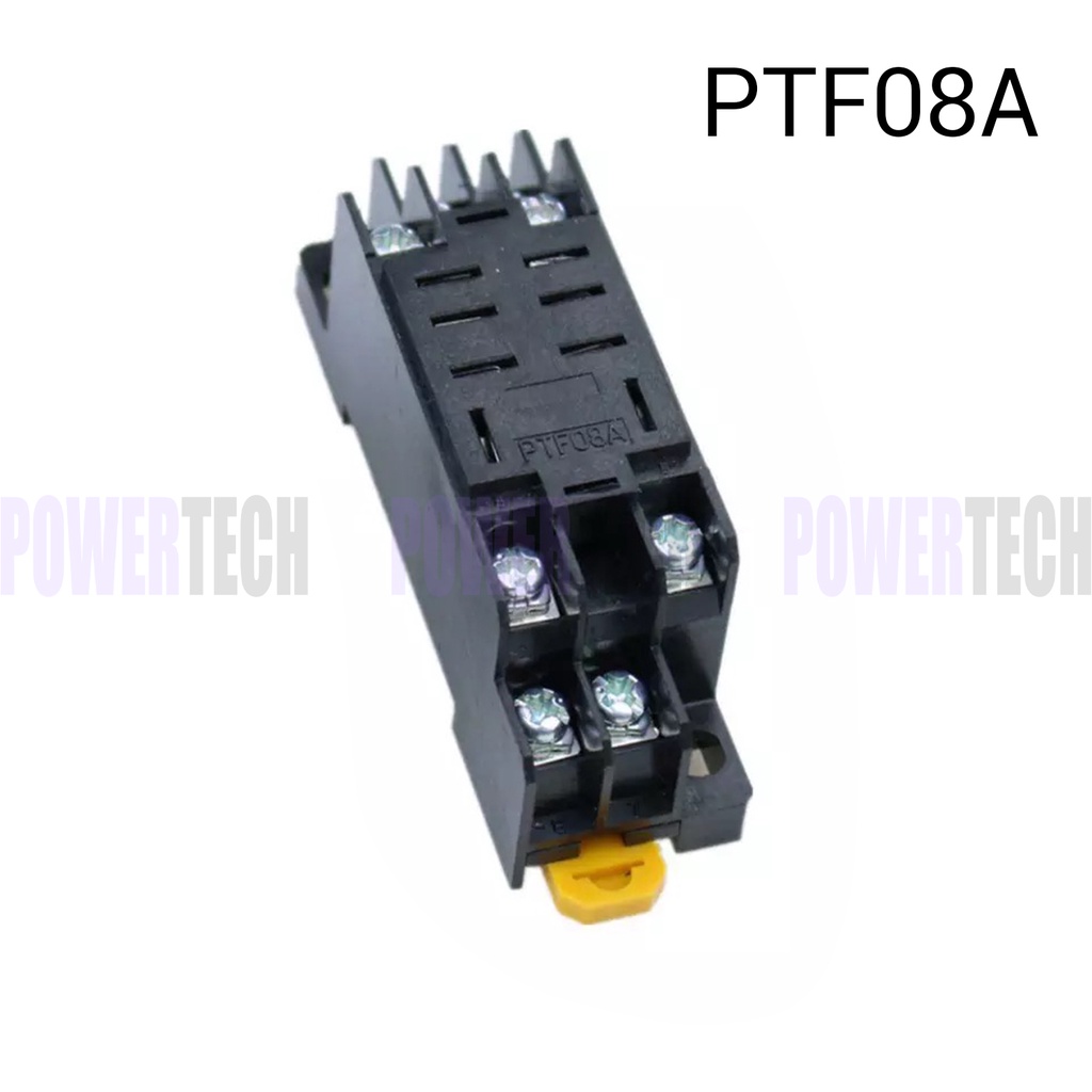รีเลย์ MY 2 5A RELAY 12VDC , 24VDC,110V, 220VAC พร้อม Socket PTF-08A ...