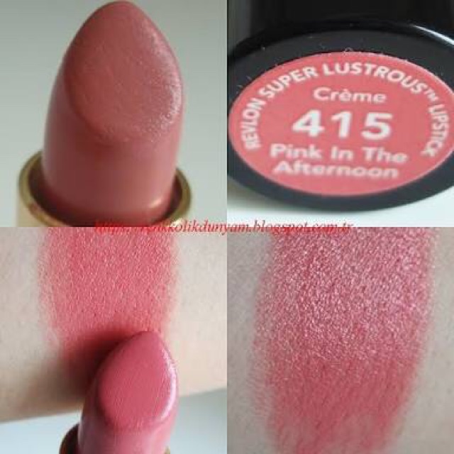 ลิปสติกrevlon-เบอร์-415-สีนมชมพู-ละมุน-สาวหวาน