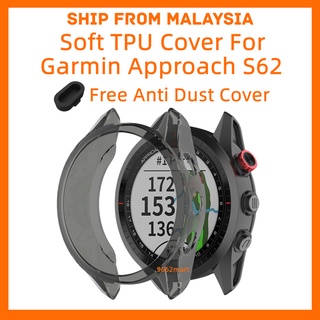 Garmin Approach S62 เคสป้องกัน TPU แบบนิ่ม