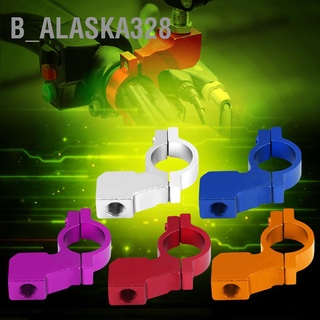 B_Alaska328 อะแดปเตอร์เมาท์ขาตั้งกระจกมองหลัง 10 มม. 5 สี สําหรับรถจักรยานยนต