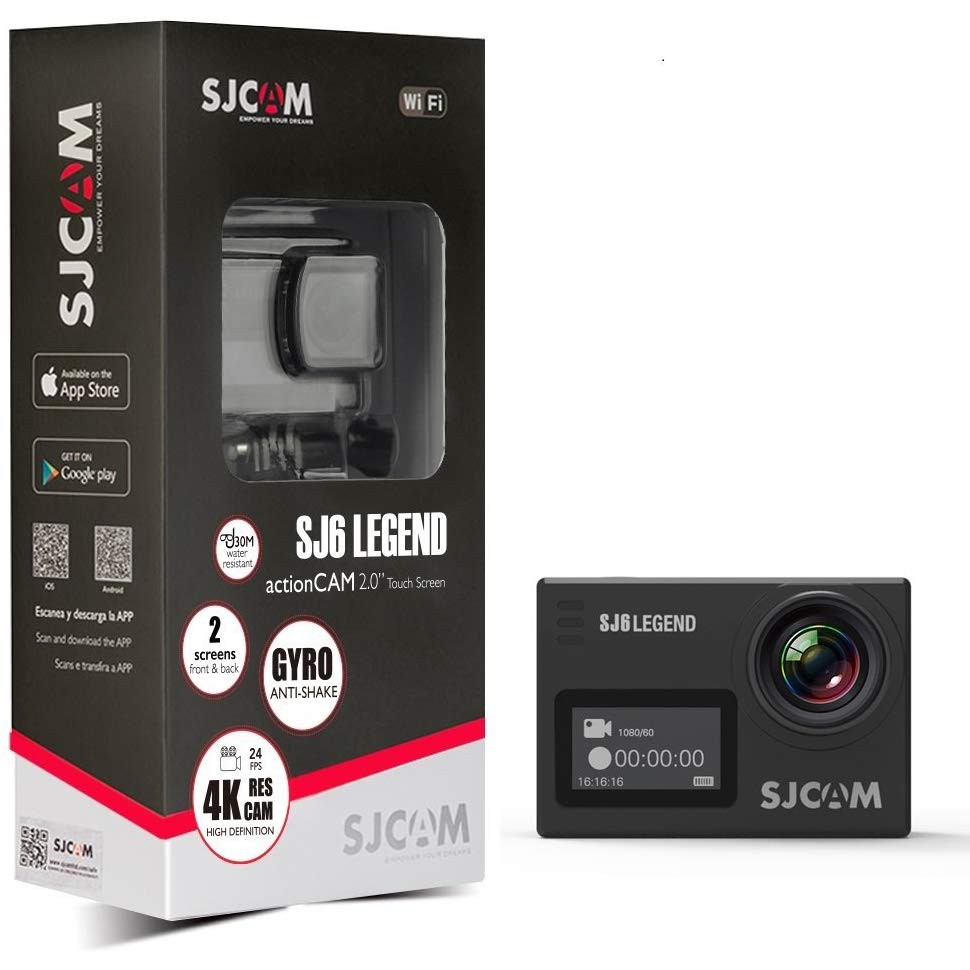 ภาพหน้าปกสินค้าSJCAM SJ6 LEGEND 4K WIFI กล้องติดหมวก มีกันสั่น 16MP. 100% ประกัน 1ปี จากร้าน fotoconner บน Shopee