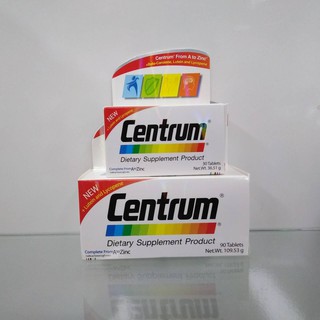 Centrum Lutein + Lycopene  เซนทรัม ลูทีน ขาว 30 เม็ด 90 เม็ด