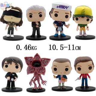 โมเดลฟิกเกอร์ PVC รูปปั้นตัวละคร Stranger Things Steve Piranha 8 ชิ้น Shopcyc9103