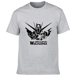 กันดั้ม เสื้อยืด Gundam WINGZERO T-shirt Cosplay Fashion