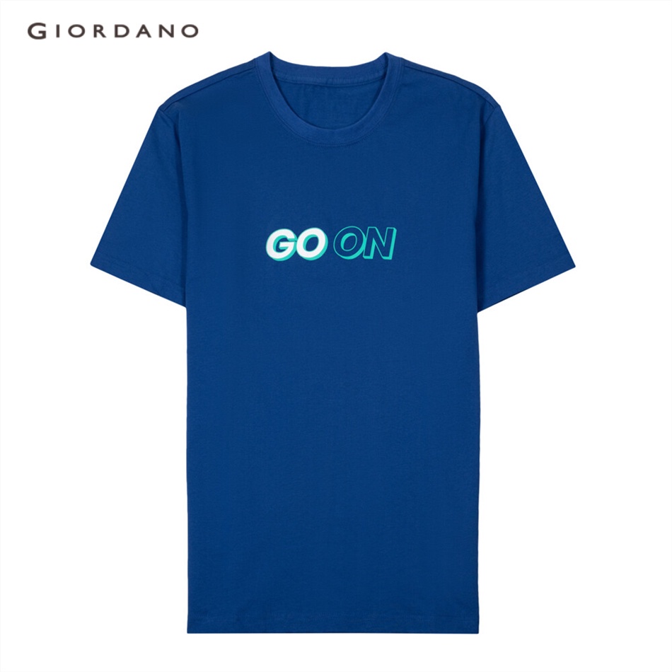 ผ้าฝ้าย-100-giordano-เสื้อยืดผู้ชาย-คอกลม-แขนสั้น-mens-printed-tee-01091208s-3xl