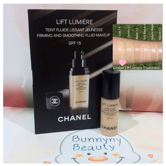 CHANEL LIFT LUMIERE TEINT FLUIDE LISSANT JEUNESSE FIRMING AND