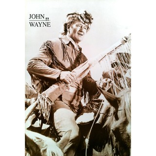 โปสเตอร์ รูปถ่าย ดารา หนัง จอห์น เวย์น Jeon JOHN WAYNE (1926–76) POSTER  21”x31” Inch American Actor Movie Cowboy V1