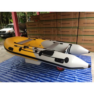 ภาพหน้าปกสินค้าเรือยาง 3.30 เมตร แบบมีพื้นอลูมิเนียม ของใหม่ Brand new 3.30 metre inflatable boat with aluminium floor. ซึ่งคุณอาจชอบสินค้านี้