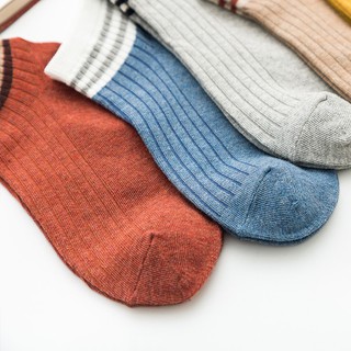 ภาพขนาดย่อของภาพหน้าปกสินค้าMellor Chic : Middle Socks 1Pair ถุงเท้าข้อสั้น ราคาต่อ1คู่ ถุงเท้าแบบสั้น ถุงเท้าแฟชั่น ใส่สบาย มี 10 สีให้เลือก จากร้าน mellorchic บน Shopee ภาพที่ 7