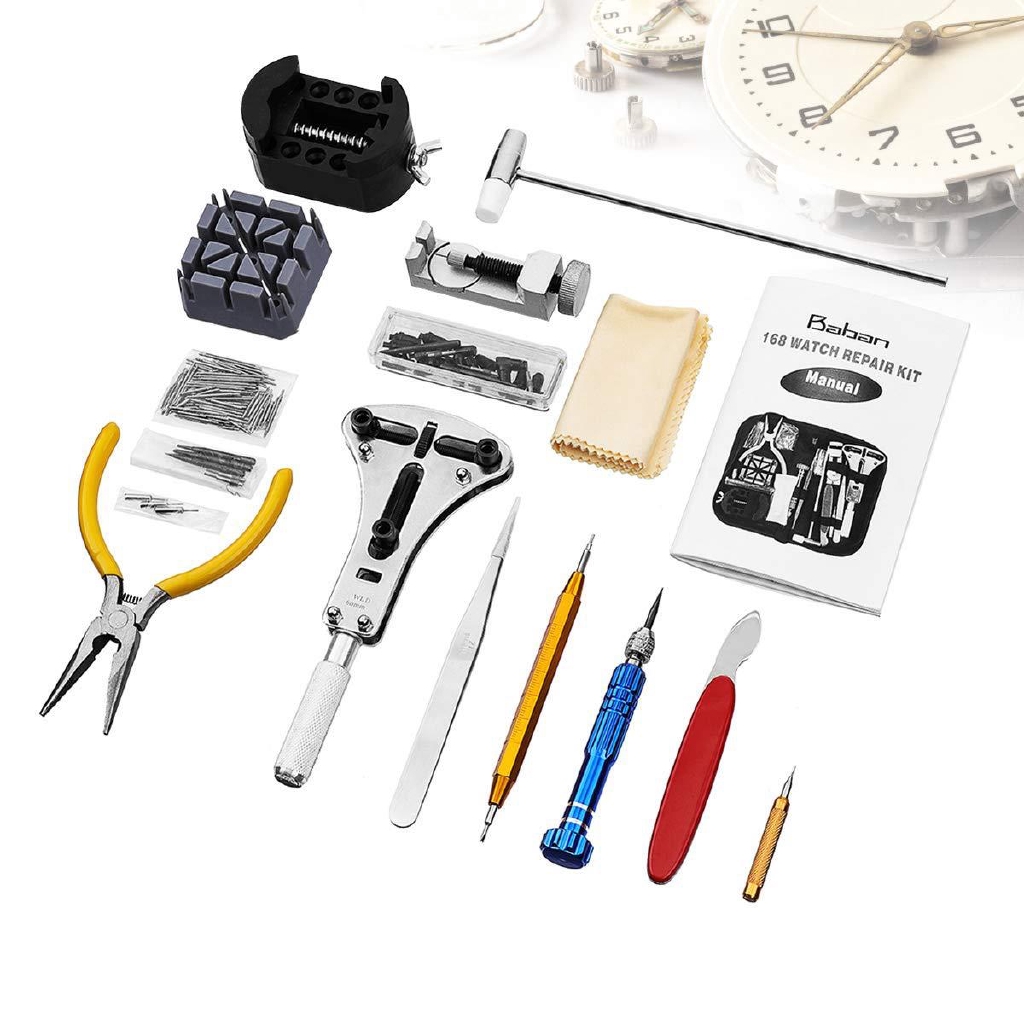 shi-chi-168-pcs-watch-repair-tools-remove-watch-chain-package-kit-repair-watch-repair-and-maintenance-remove