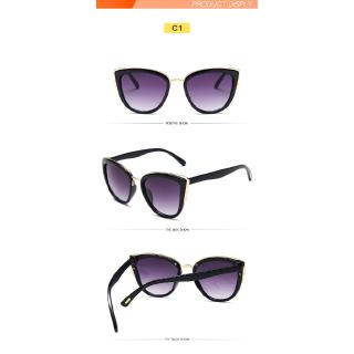 ภาพขนาดย่อของภาพหน้าปกสินค้าแว่นตากันแดดแฟชั่นสไตล์วินเทจสำหรับผู้หญิง จากร้าน teamor520.th บน Shopee ภาพที่ 2